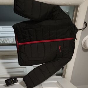 Nike Red and Black Jacket